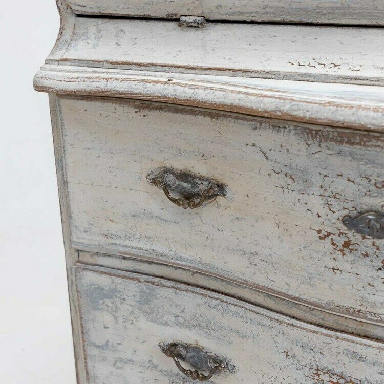 photo vintage Baroque Secretary, Saxony 18th Century