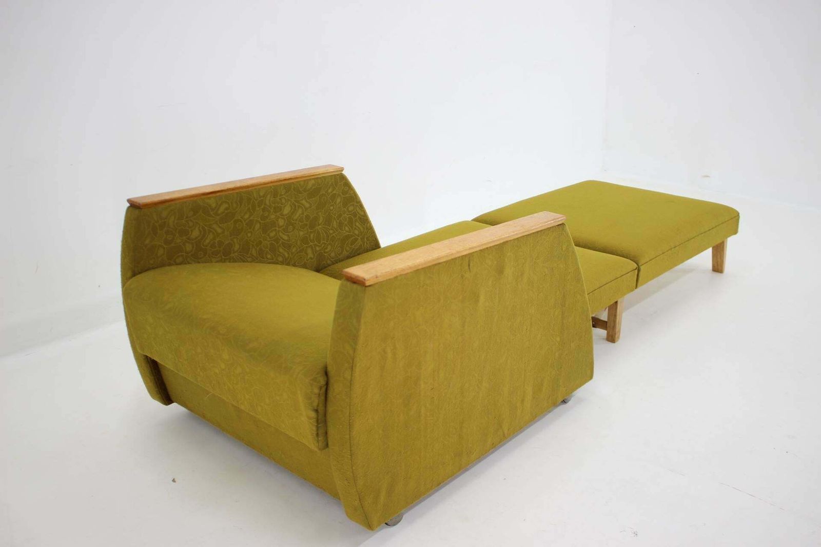 photo vinterior 1970s Convertible Armchair, Czechoslovakia 2 Items Available
