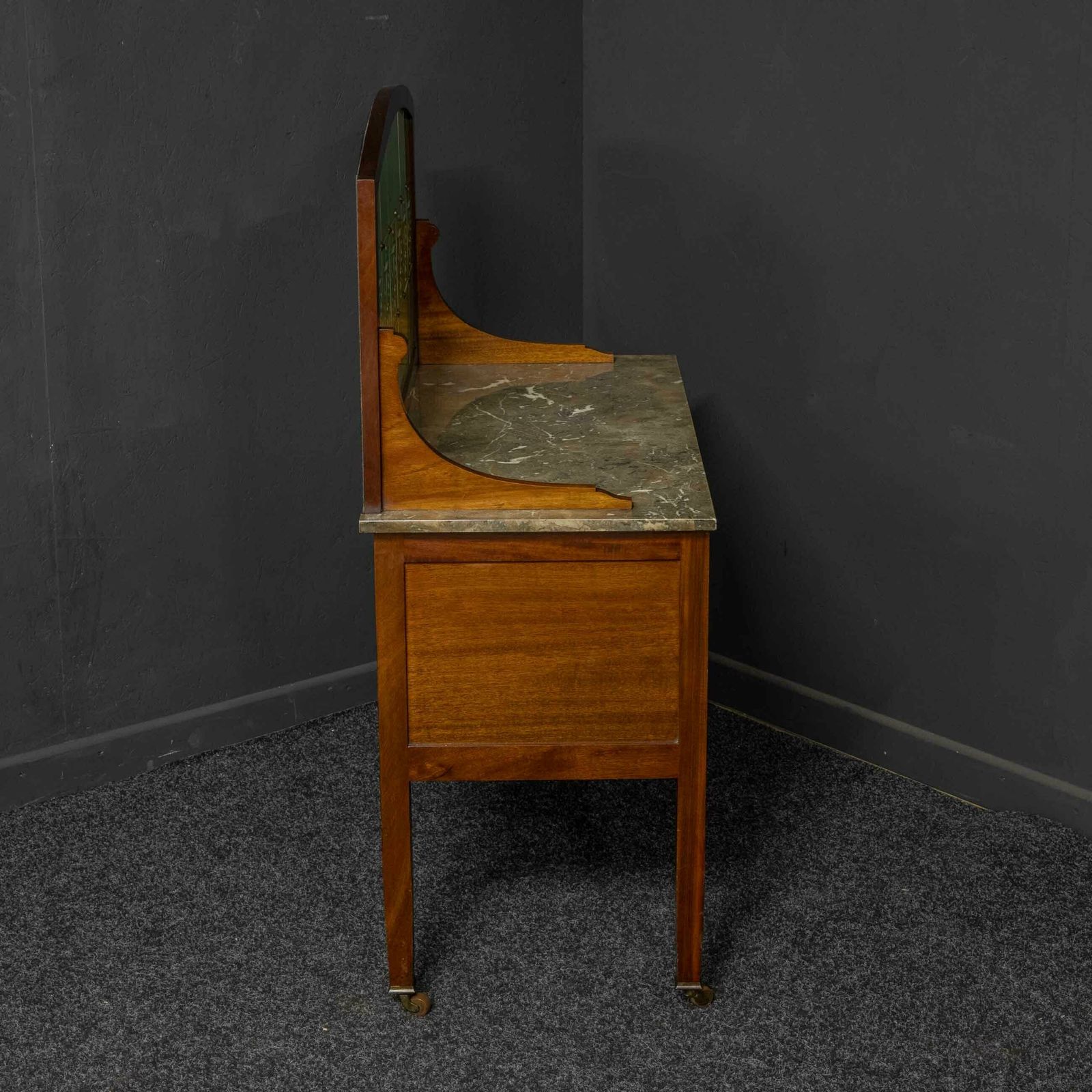 Edwardian Mahogany Washstand photo for sale