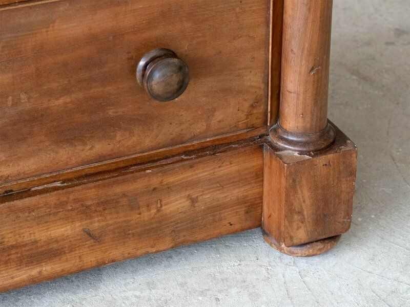 Victorian Flamed Mahogany Chest Of Drawers, 1800s photo vinterior
