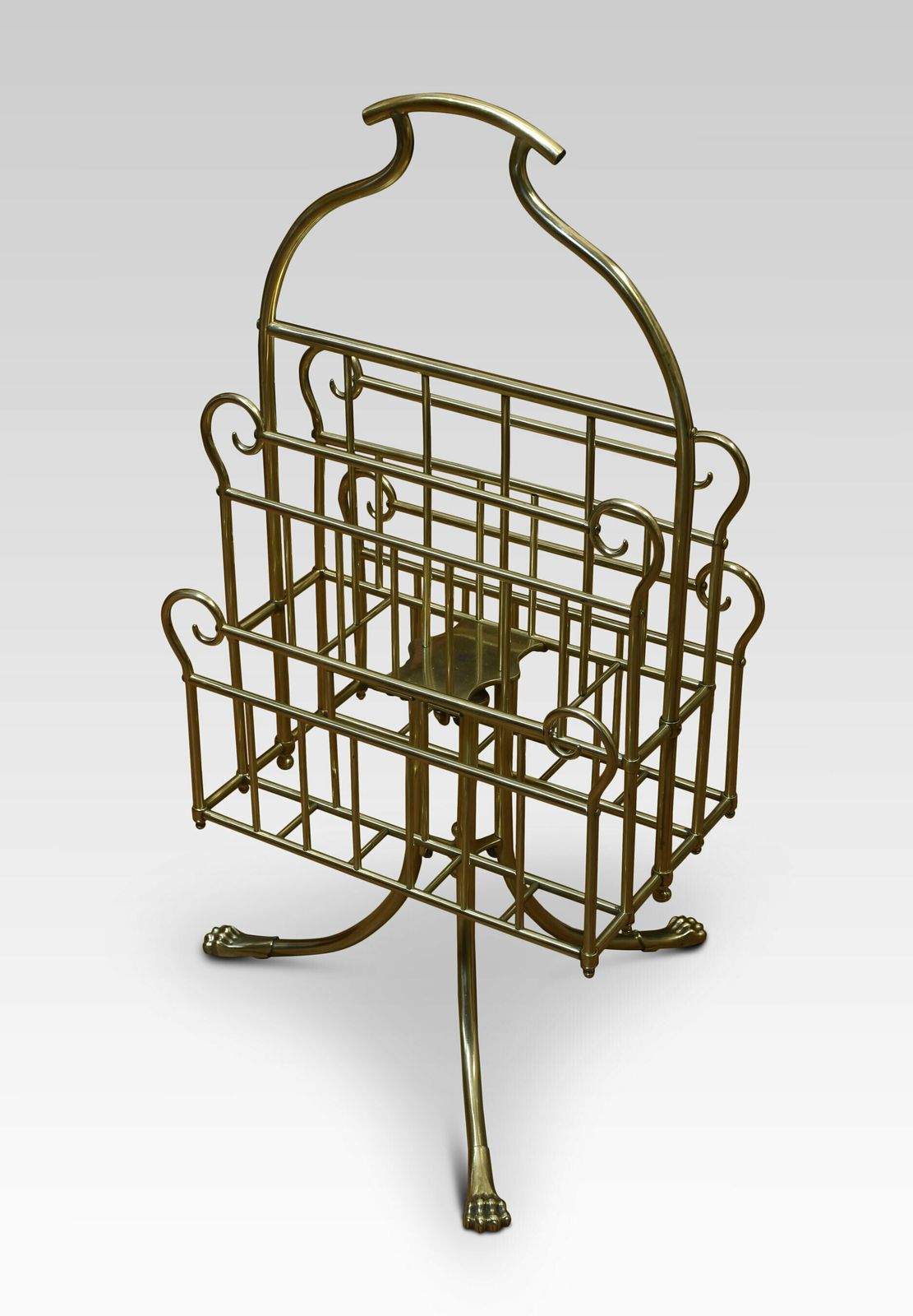 Brass Music / Magazine Rack photo for sale