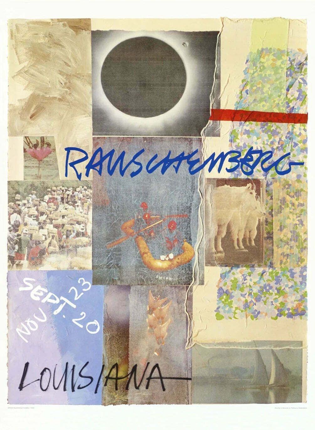 Robert Rauschenberg   Louisiana Original Vintage Poster