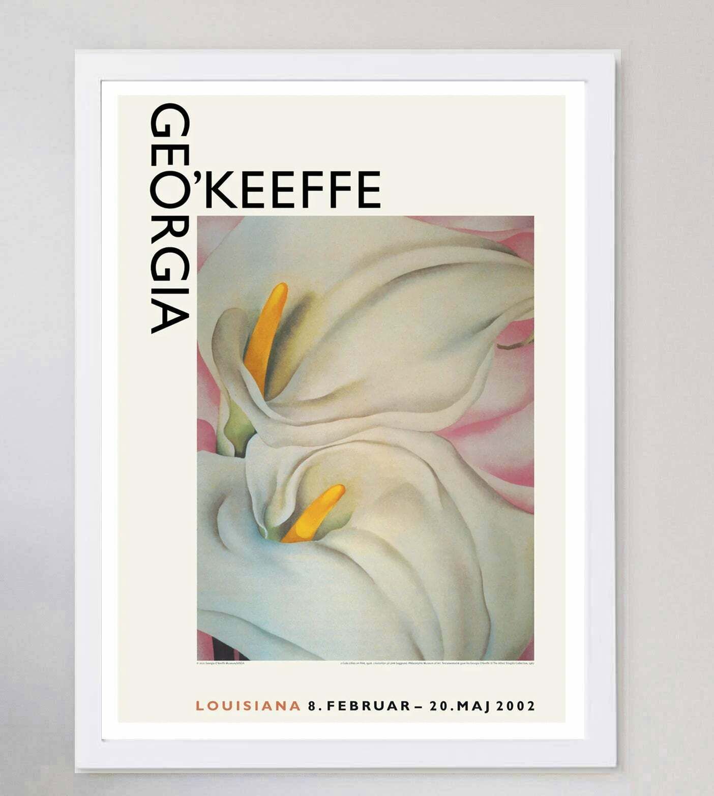 Georgia O'keeffe   Louisiana Original Vintage Poster photo for sale