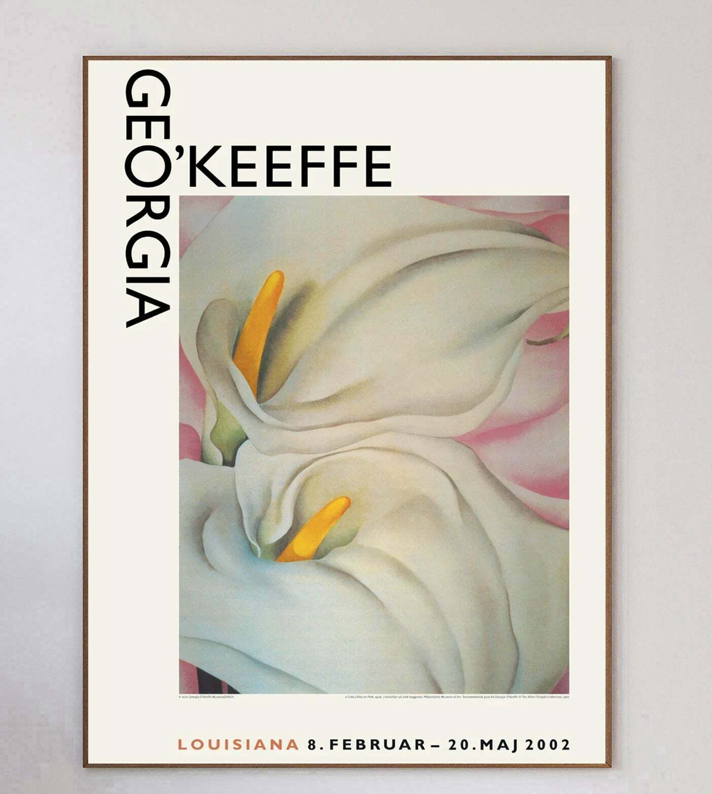 Georgia O'keeffe   Louisiana Original Vintage Poster photo 289.0