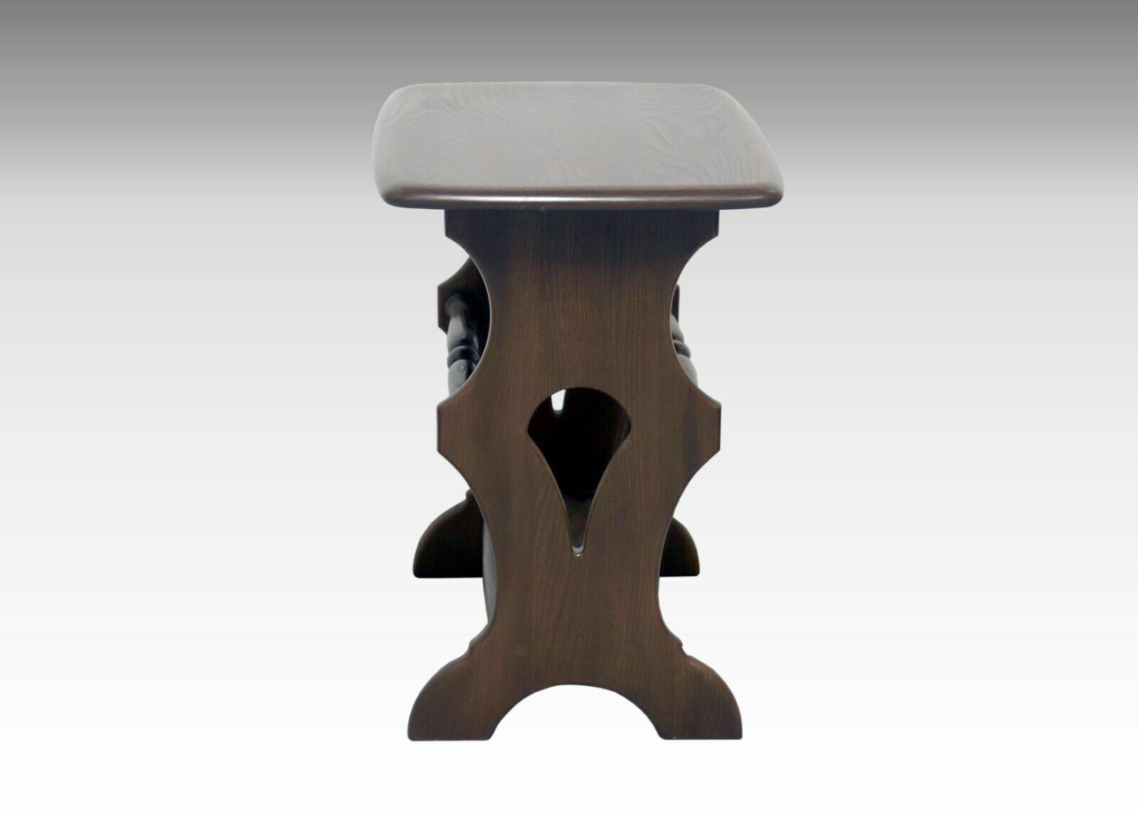 Side Table & Magazine Rack By Ercol. 1980s photo for sale