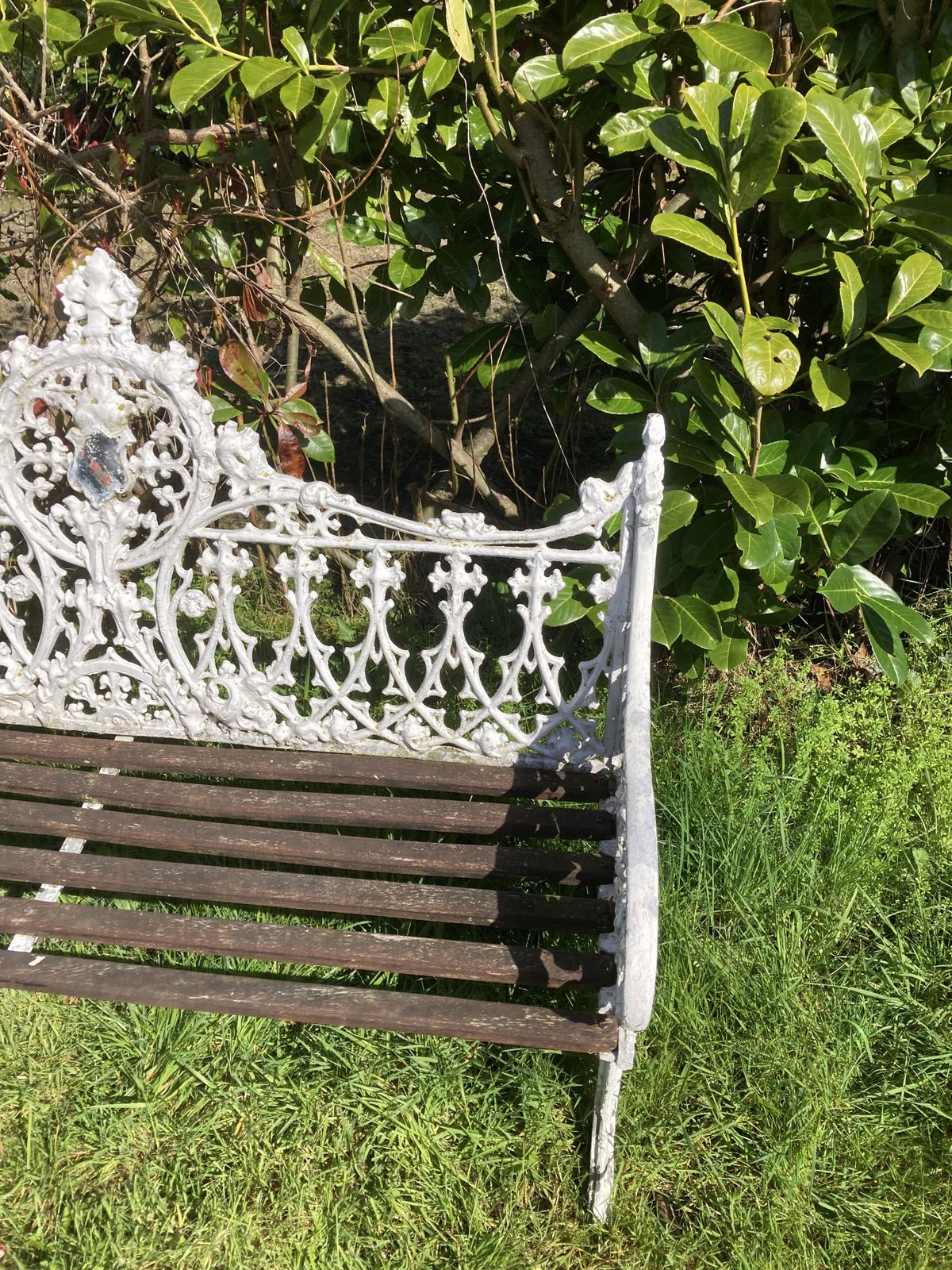 795.0 Coalbrookdale Style Garden Bench photo