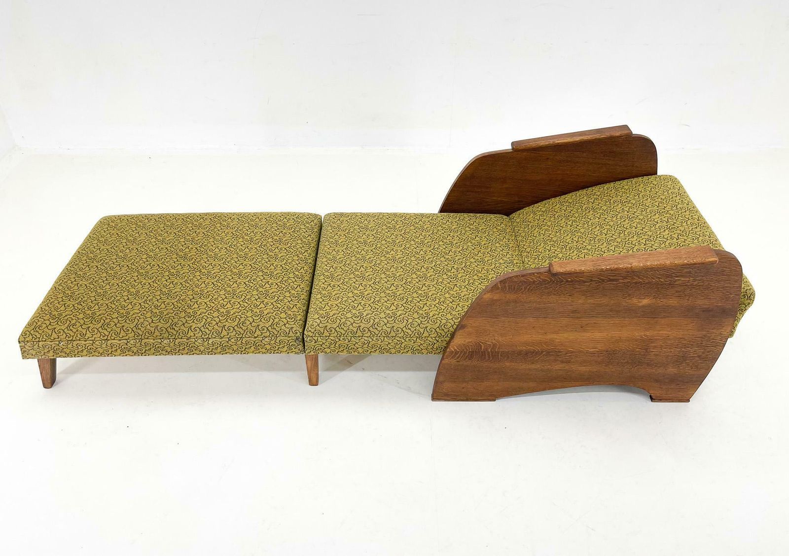 1960s Armchair Convertible To Daybed, Czechoslovakia photo vinterior