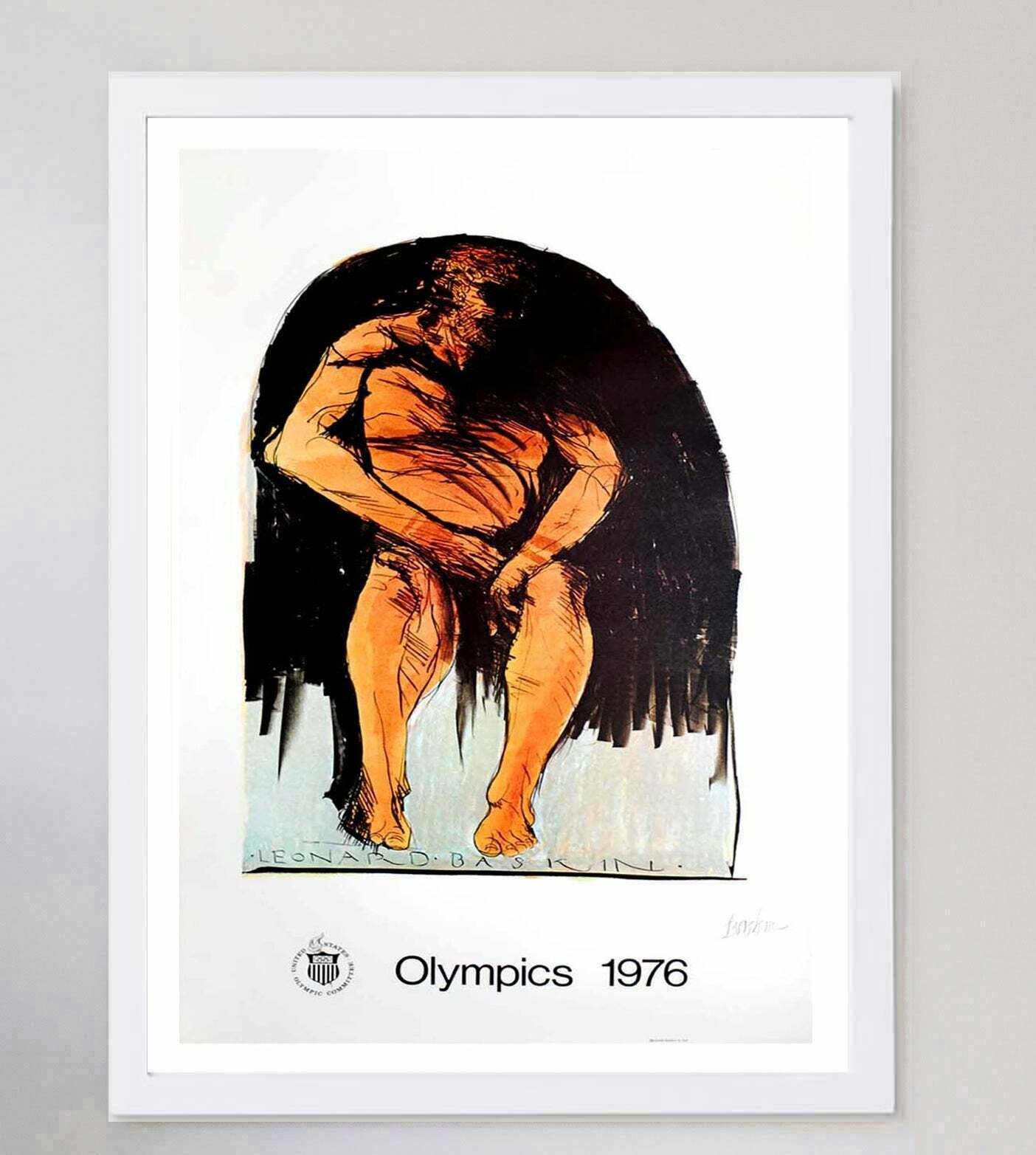 1976 Montreal Olympic Games Leonard Baskin photo for sale