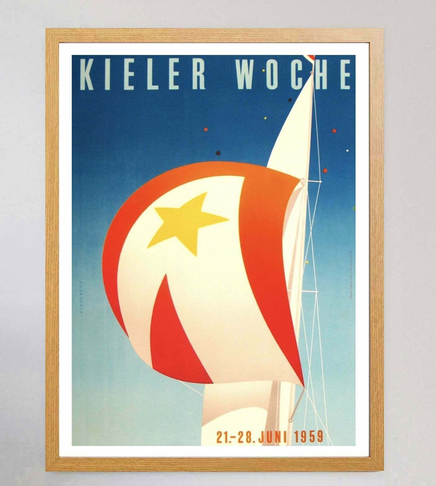 Kiel Week (Kieler Woche) 1959, 1950s photo Art