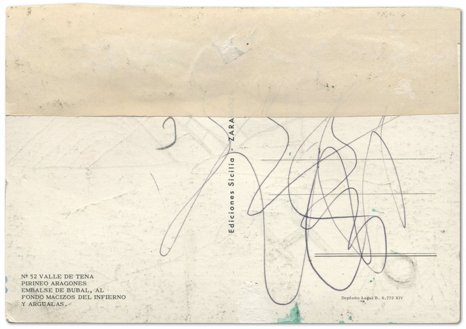 Antonio Fernandez Molina, “Vale De Tena #3”, C.1975, Original Signed Mixed Media Outsider Collage photo furniture
