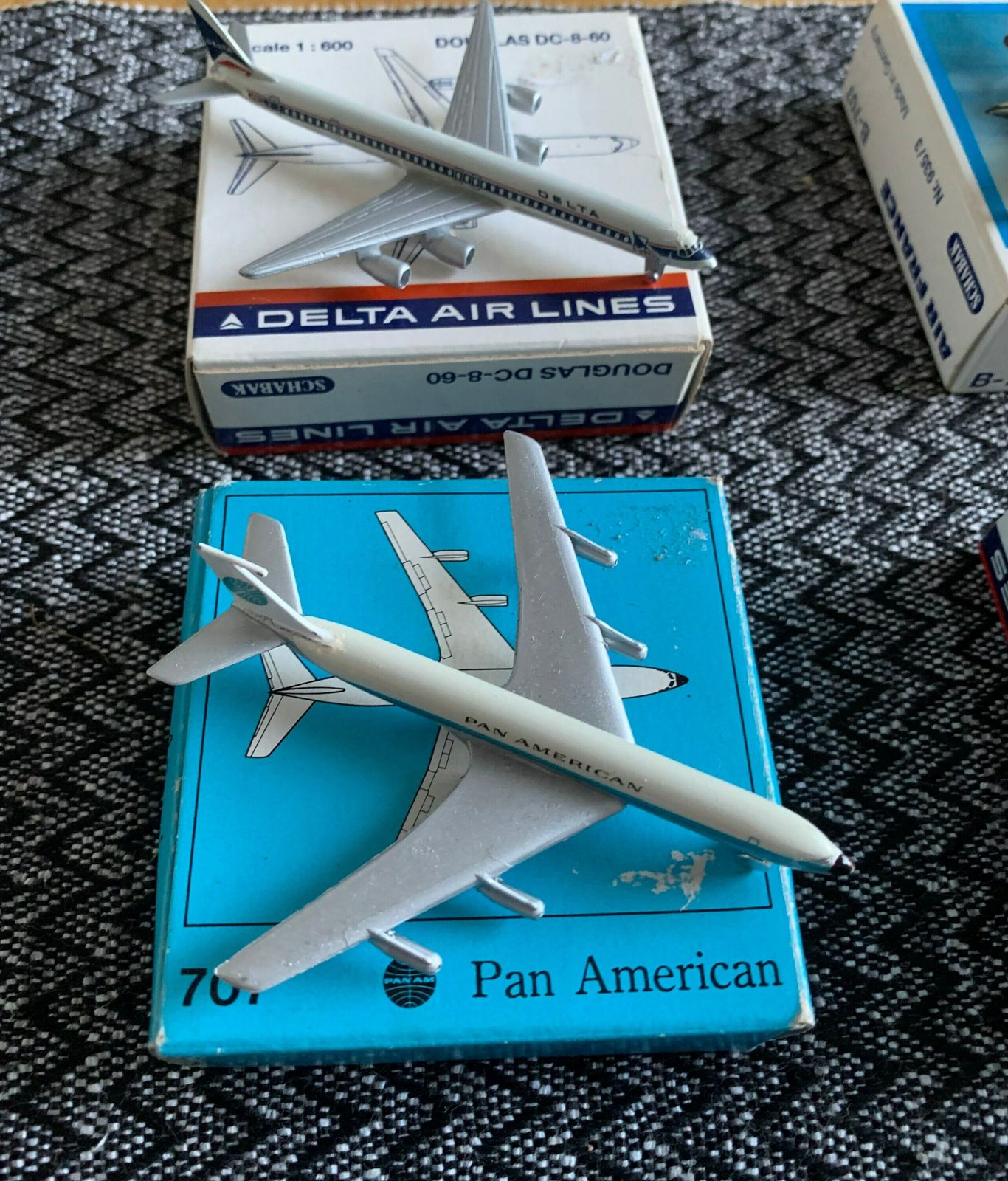 Vintage Scale Model Airplanes Boxed And Unused X 6 Collectible Toys photo for sale