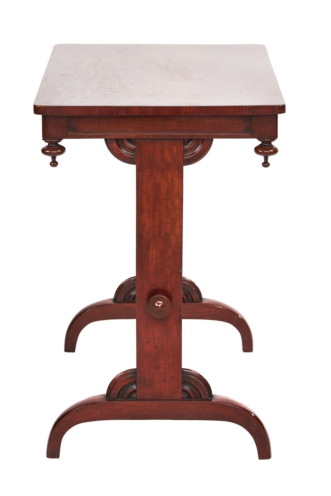 W1v Period Mahogany End Support Table photo for sale
