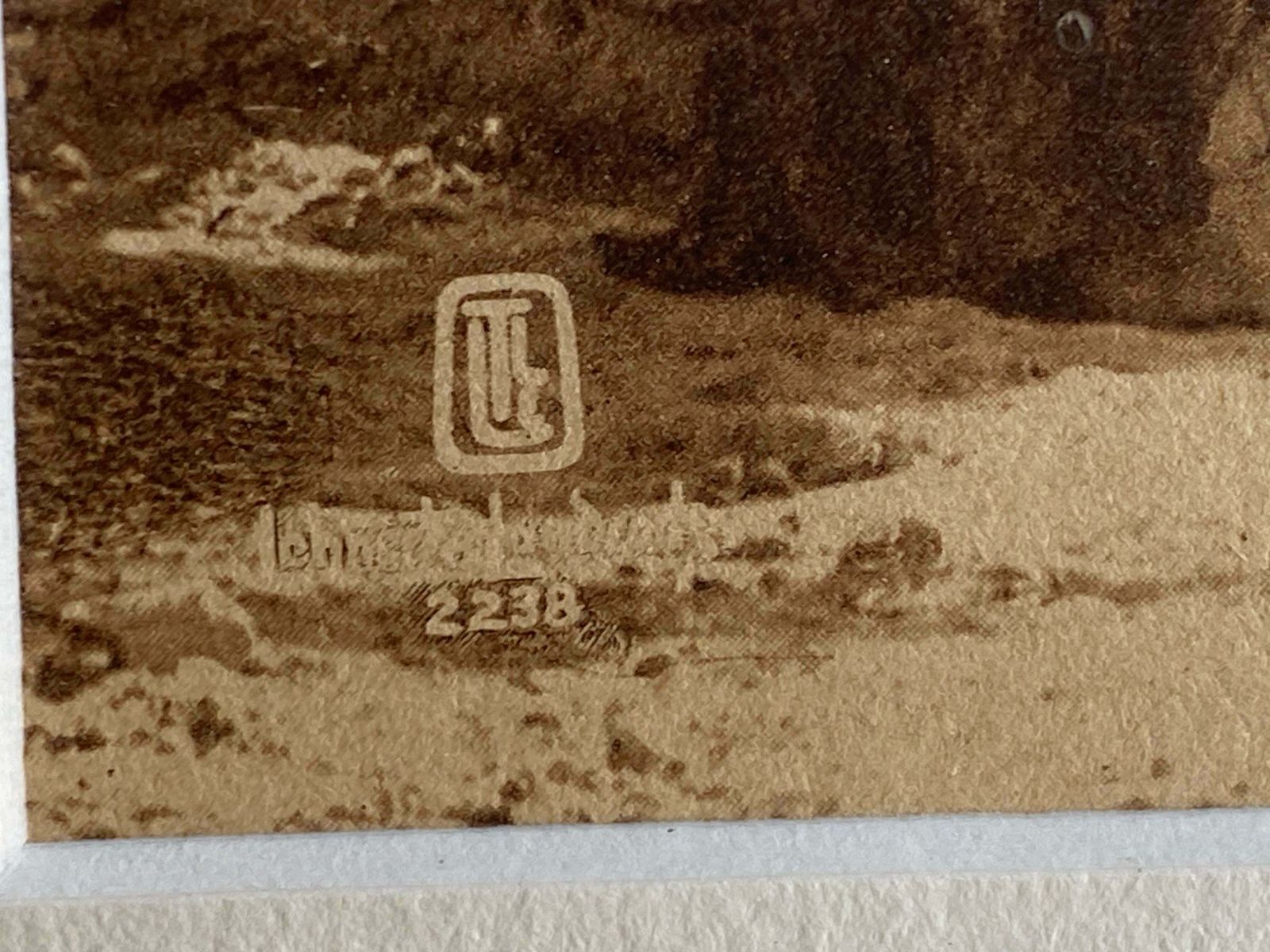 Lehnert And Landrock Official Print From The Ll Estate Of A Street Scene In Cairo photo furniture