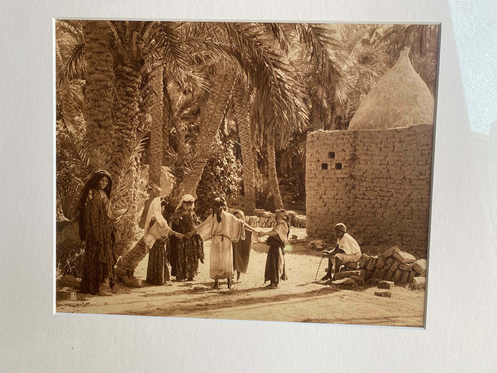 Lehnert And Landrock Official Print From The Ll Estate Of A Street Scene In Cairo photo 295.0