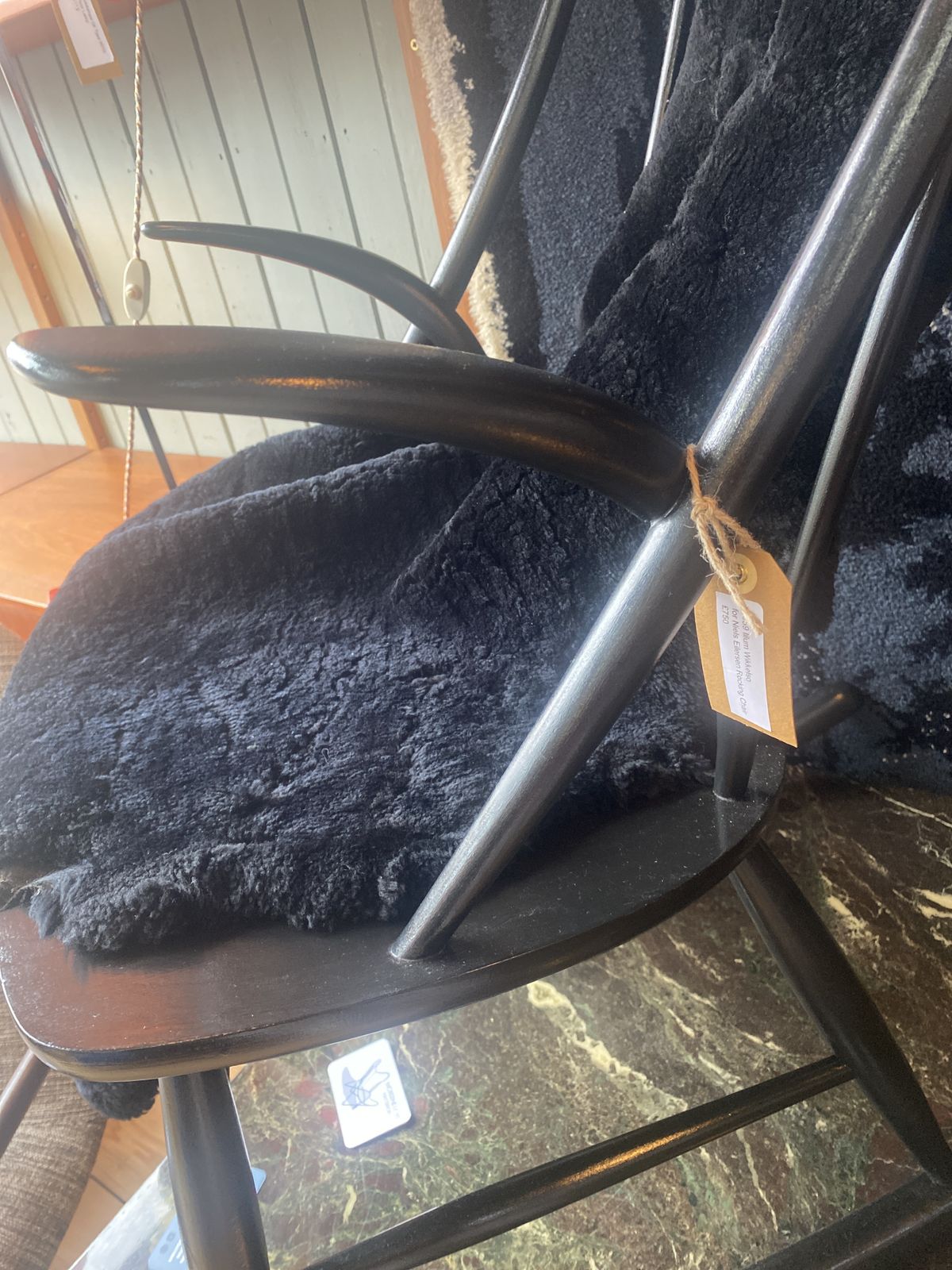 1959 Ilum Wikkelso For Niels Eilerson Rocking Chair photo for sale