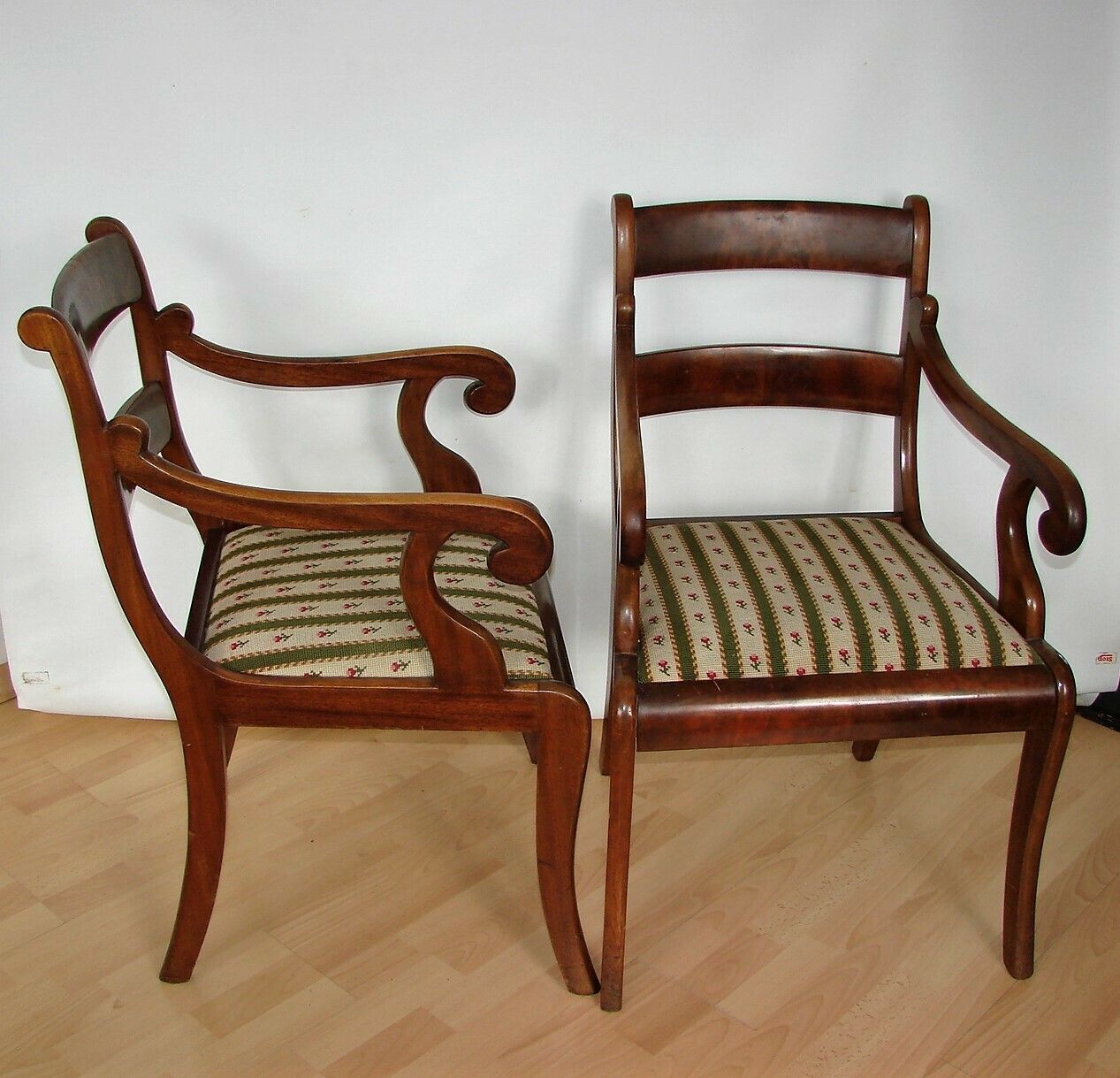 299.0 One Bedermeier Style Armchair, 1930s. photo