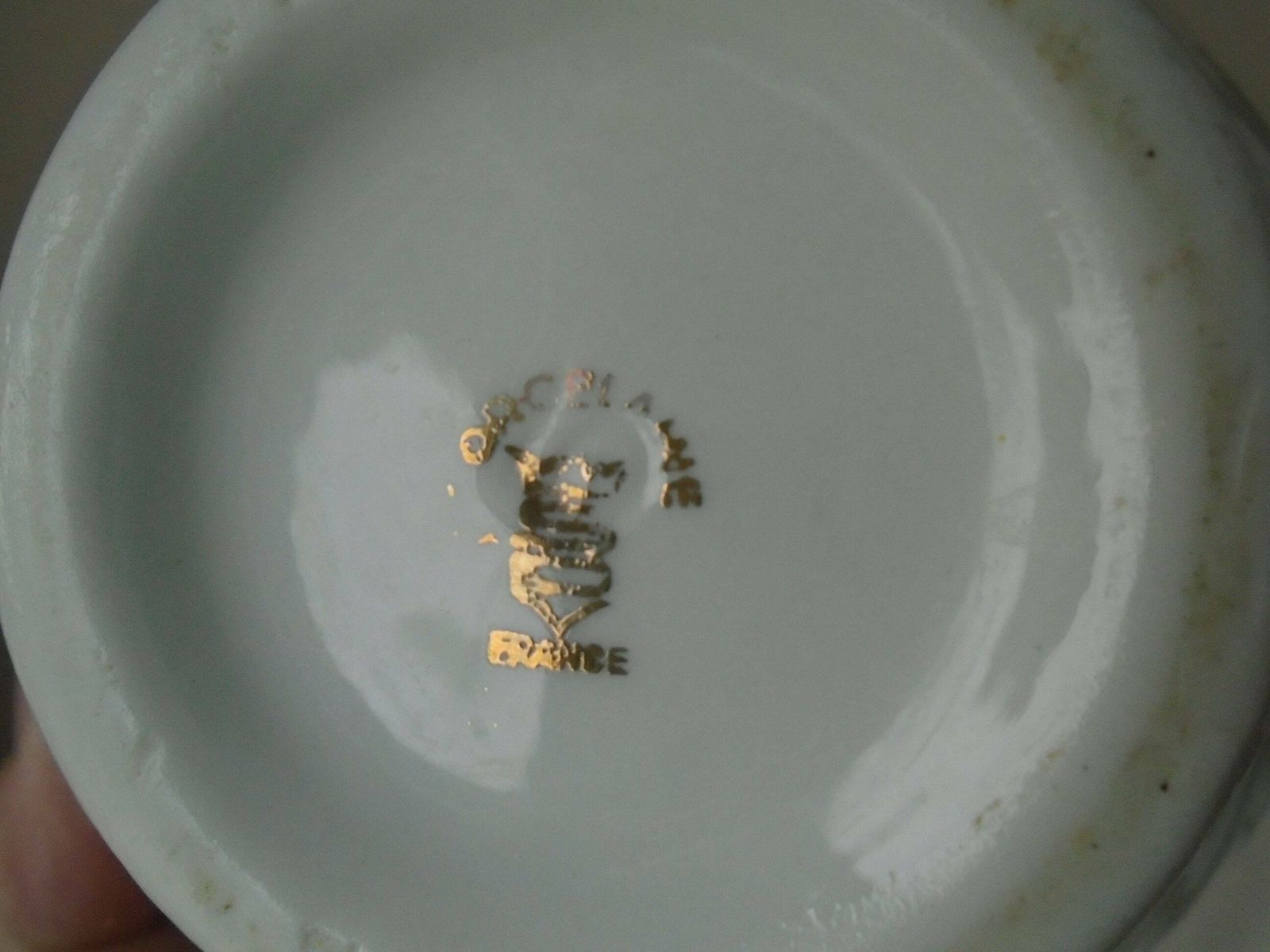 Vintage French Sarreguemines Sdv (Sarreguemines Digoin Vitry) Porcelain Cafe Au Lait Bowl, photo buy