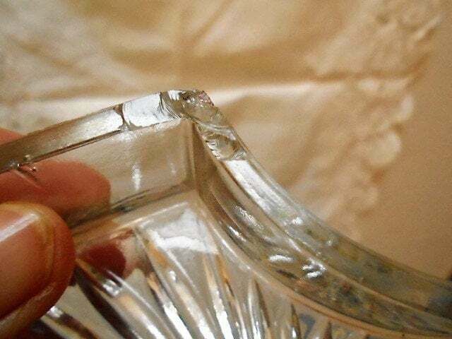 Antique French Art Deco Aperitif Snack Tray, 5 Glass Serving Dishes, Olive And Nut Server photo buy