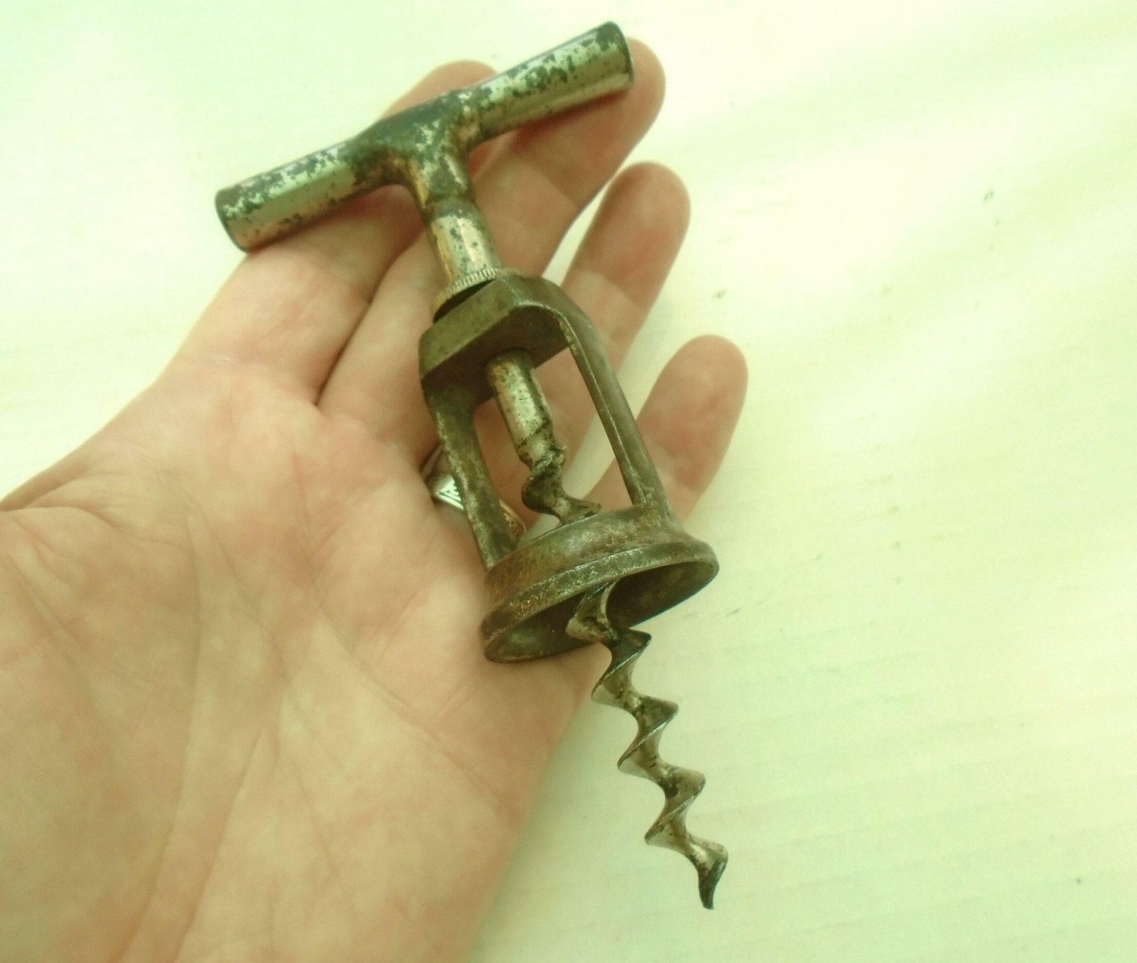 Vintage German Manual Corkscrew With Ball Bearing Mechanism, Collectible Barware, Man Cave Gift