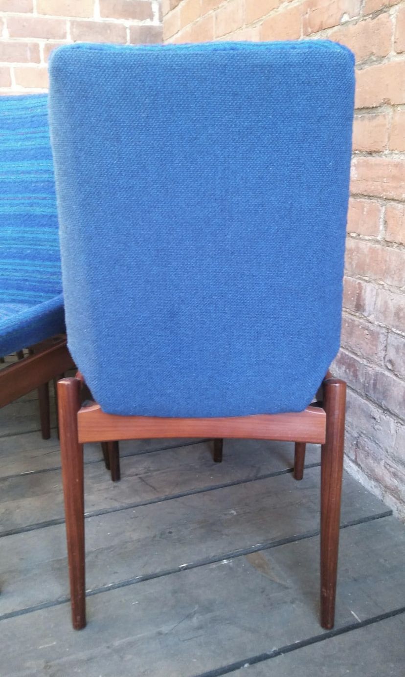1960’s Set Of 8 Robert Heritage For Archie Shine Dining Chairs photo Furniture