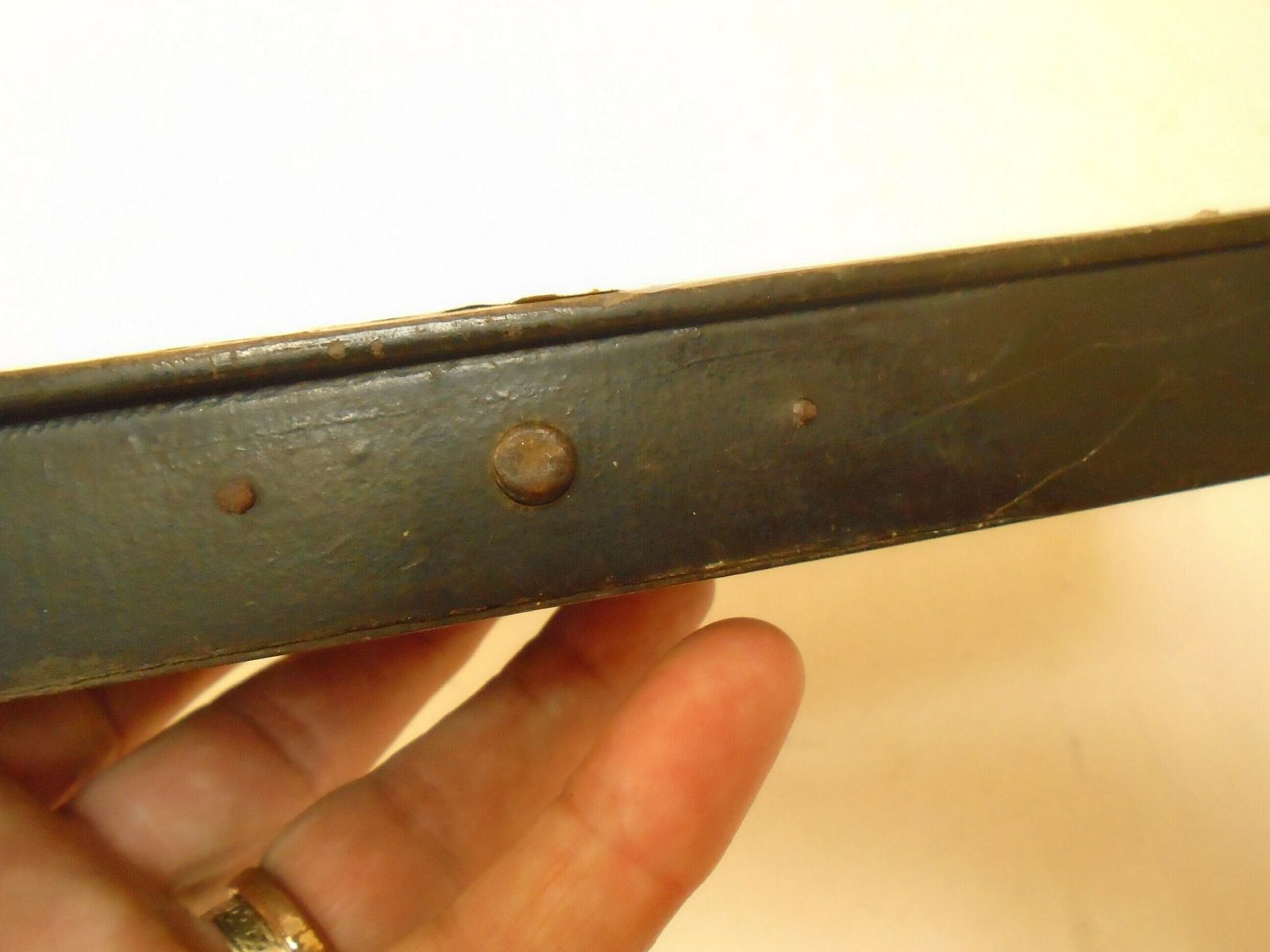 photo furniture Lovely Antique French Wood Pencil Case, Push Button Pen Box, French Plumier, Push Button Opener, 1900s