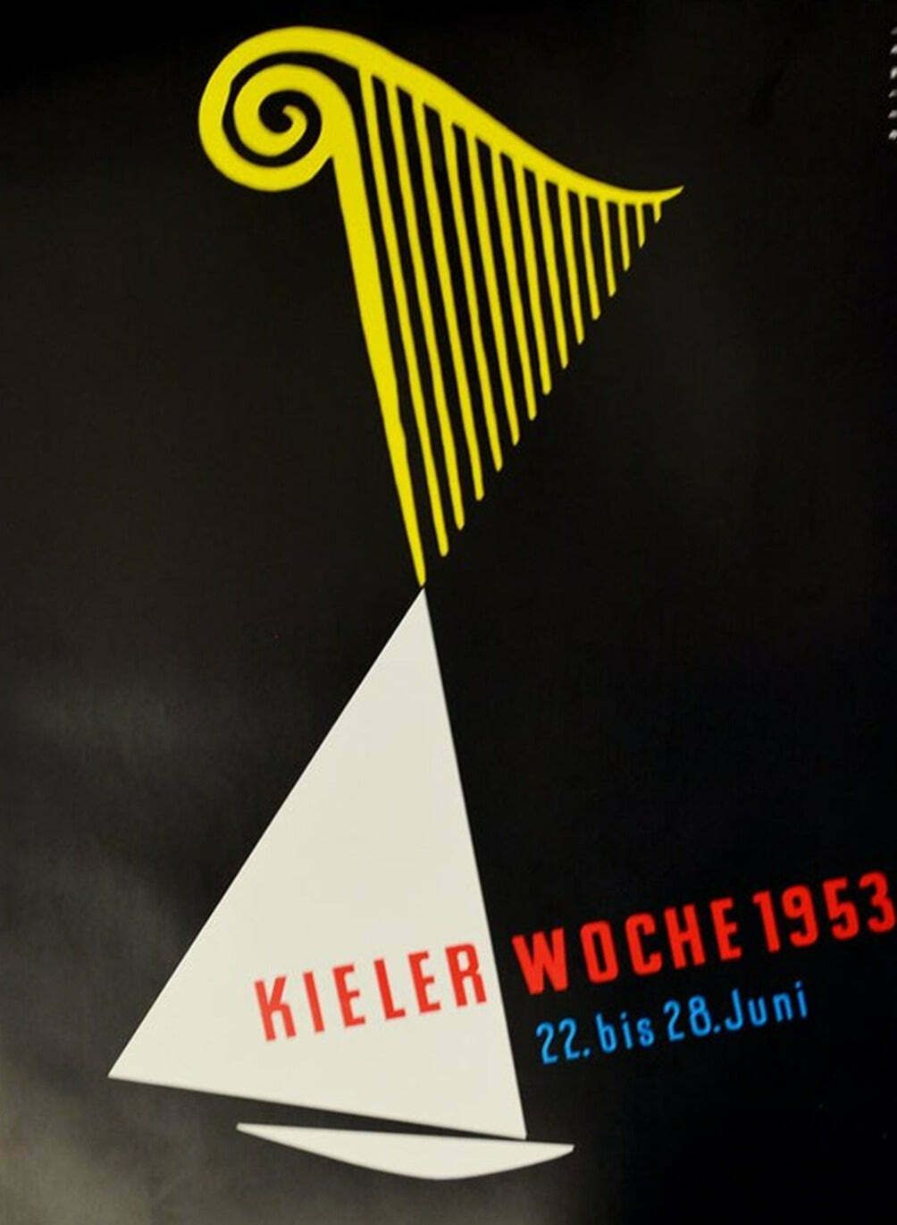 Kiel Week (Kieler Woche) 1953 Original Vintage Poster