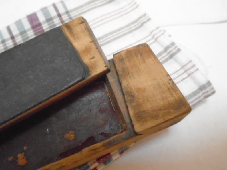 photo furniture Antique Rare French Napoleonic Era Cut Throat Razor Boxed Set One Razor And A Strop Sharpening Leather For Razor 1800s