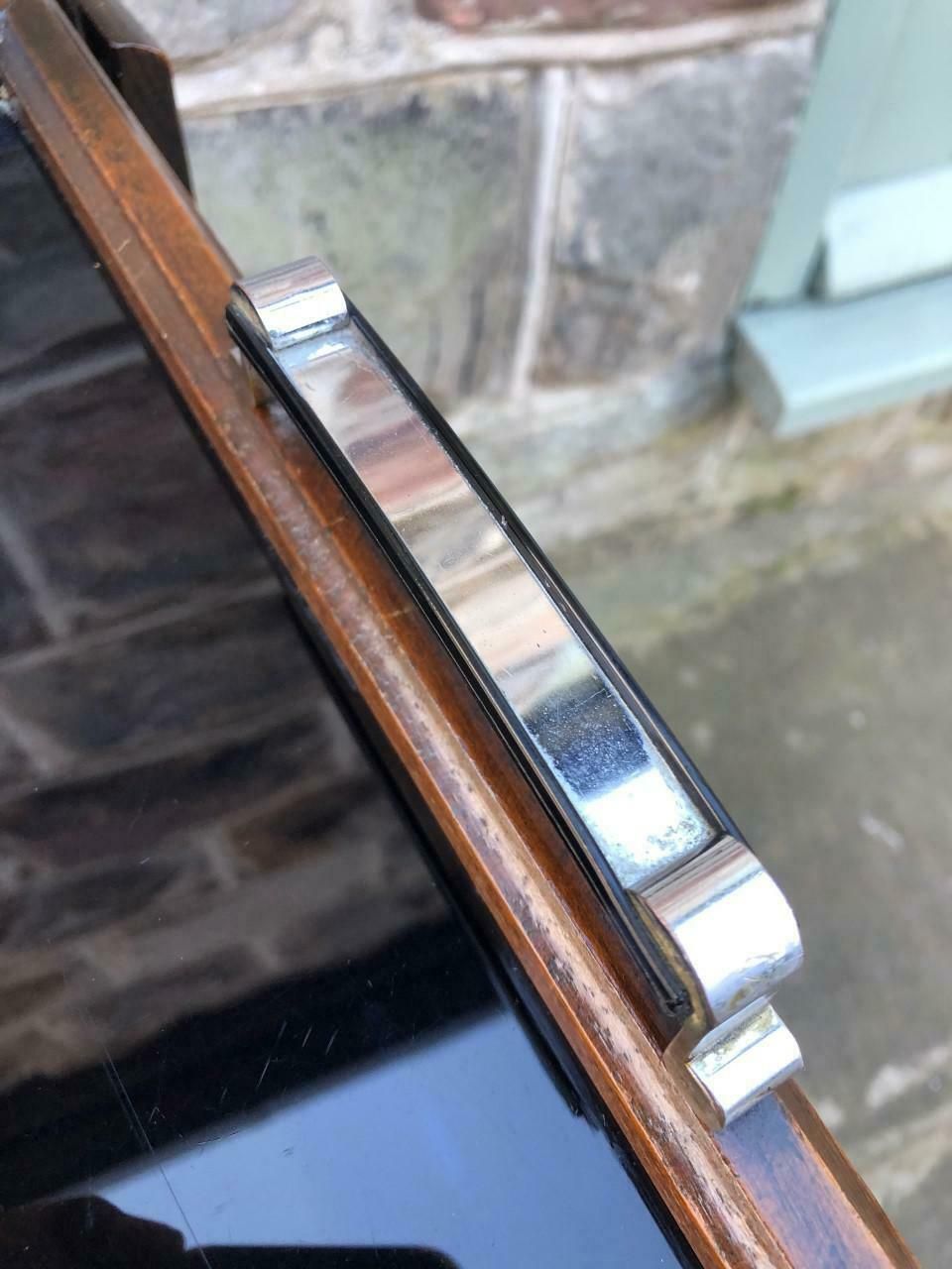 Antique Oak Butlers Tray Top Table photo for sale