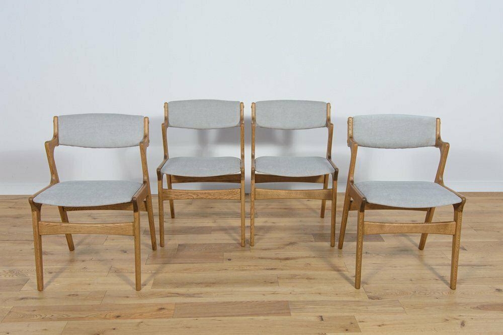 Mid Century Danish Dining Chairs From Nova Mobler, 1960s, Set Of 4 photo Furniture