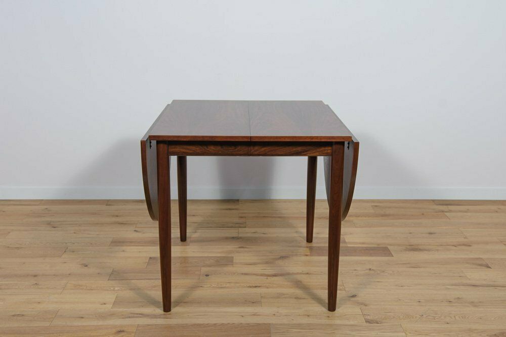 Mid Century Danish Extendable Rosewood Dining Table, 1960s photo furniture