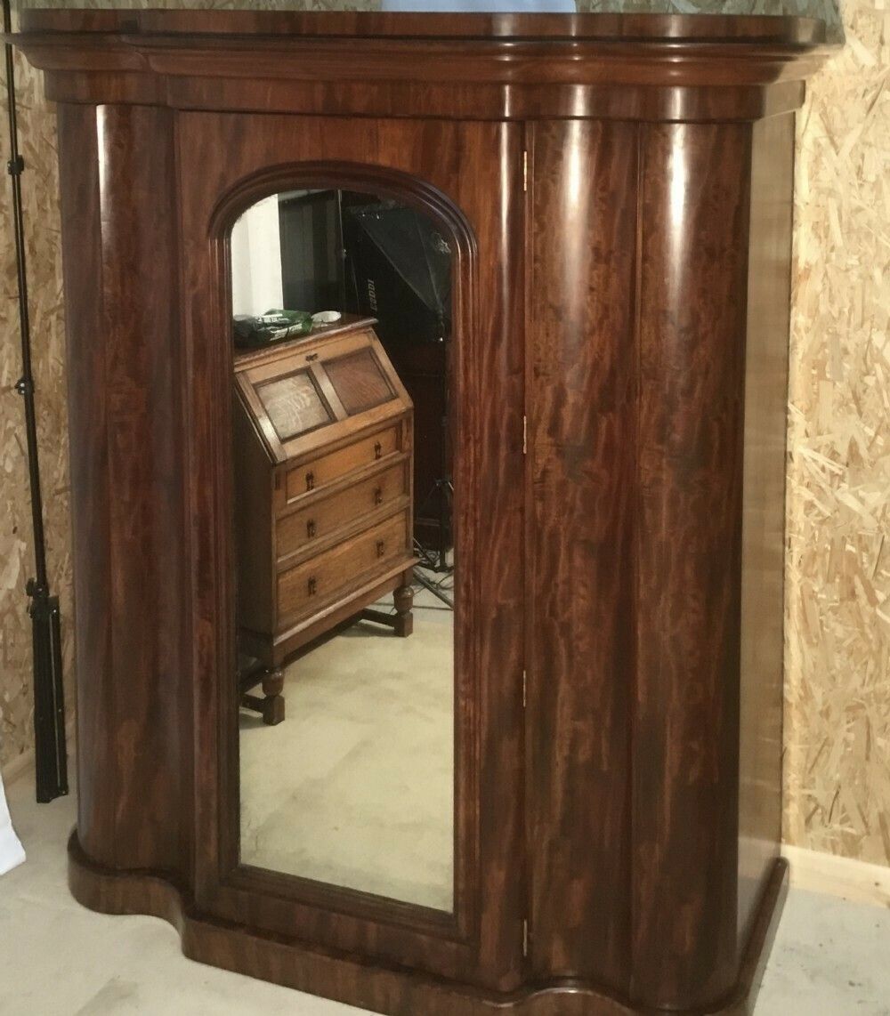 photo for sale Fabulous Mid Victorian Compactum Wardrobe