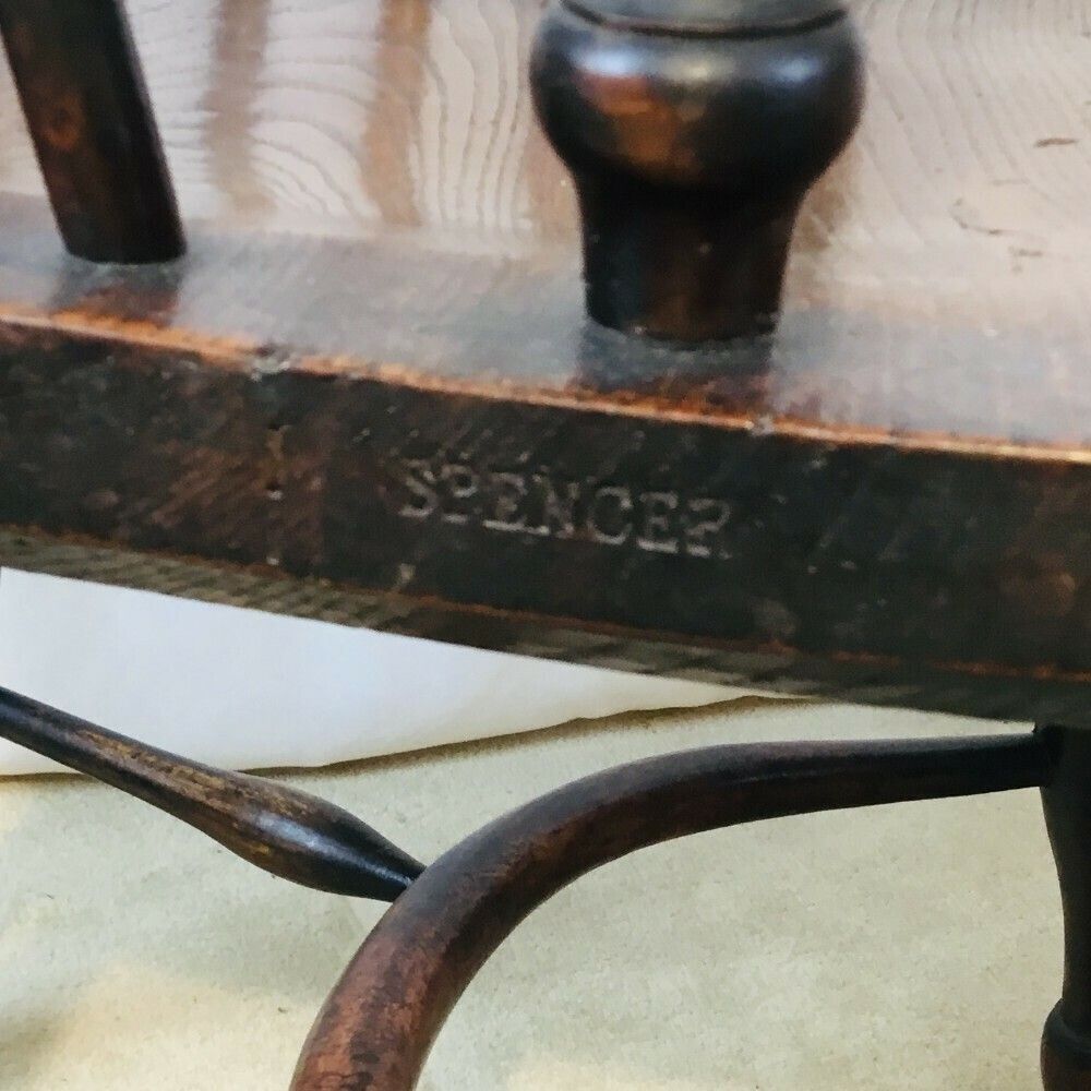 Pair Of Yew & Elm Windsor Chairs photo Furniture