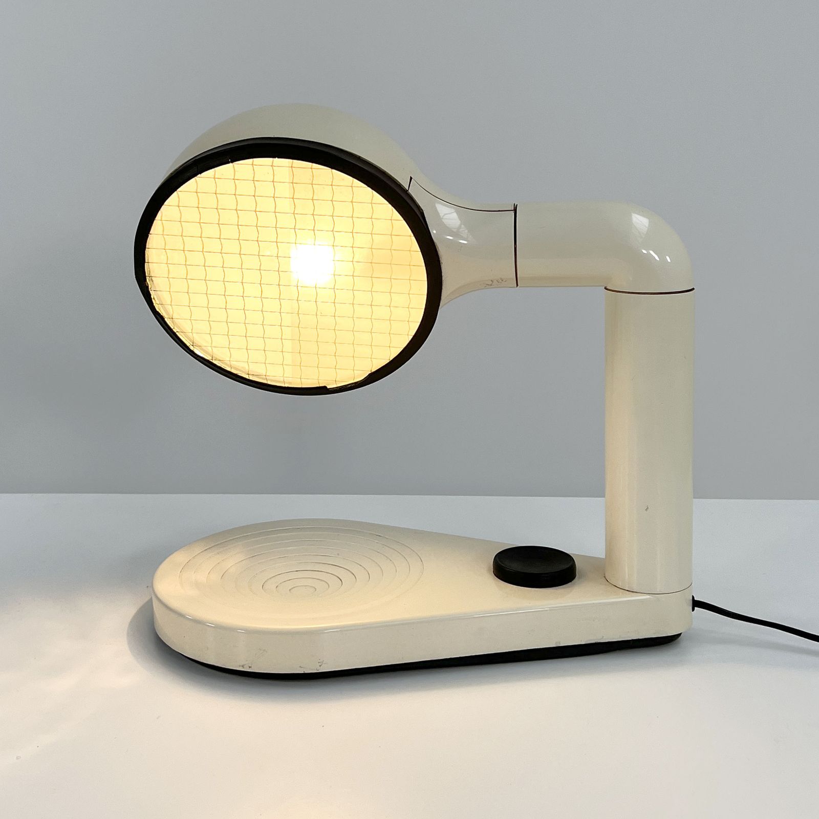 Drive Desk Lamp By Adalberto Dal Lago For Bieffeplast, 1970s photo vintage