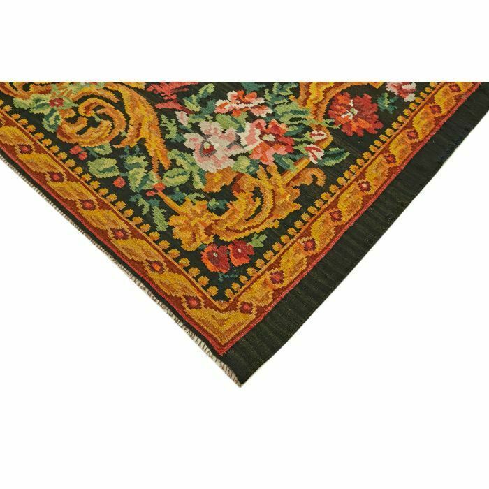 Handmade Vintage Moldovan 207 Cm X 308 Cm Kilim Rug photo Textiles