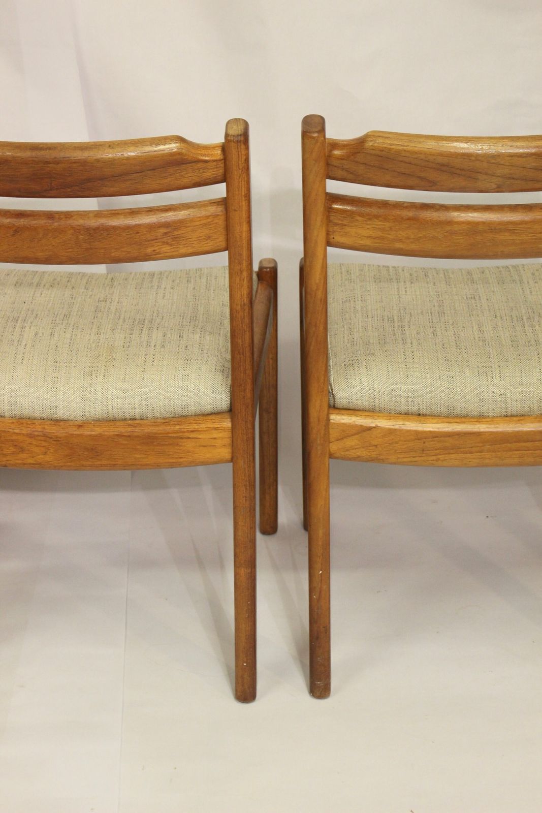 Set Of 4 Dyrlund Chairs From The 60s In Teak photo furniture