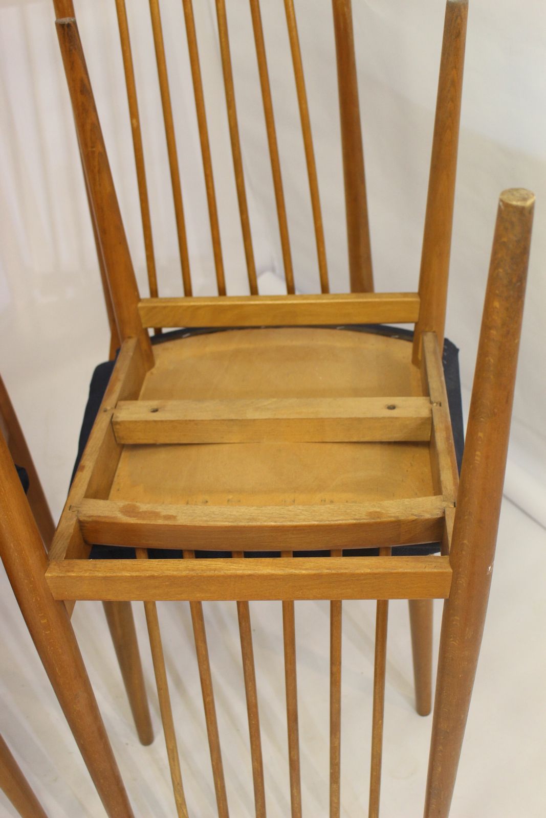 Set Of 4 Scandinavian Chairs From The 70s photo for sale