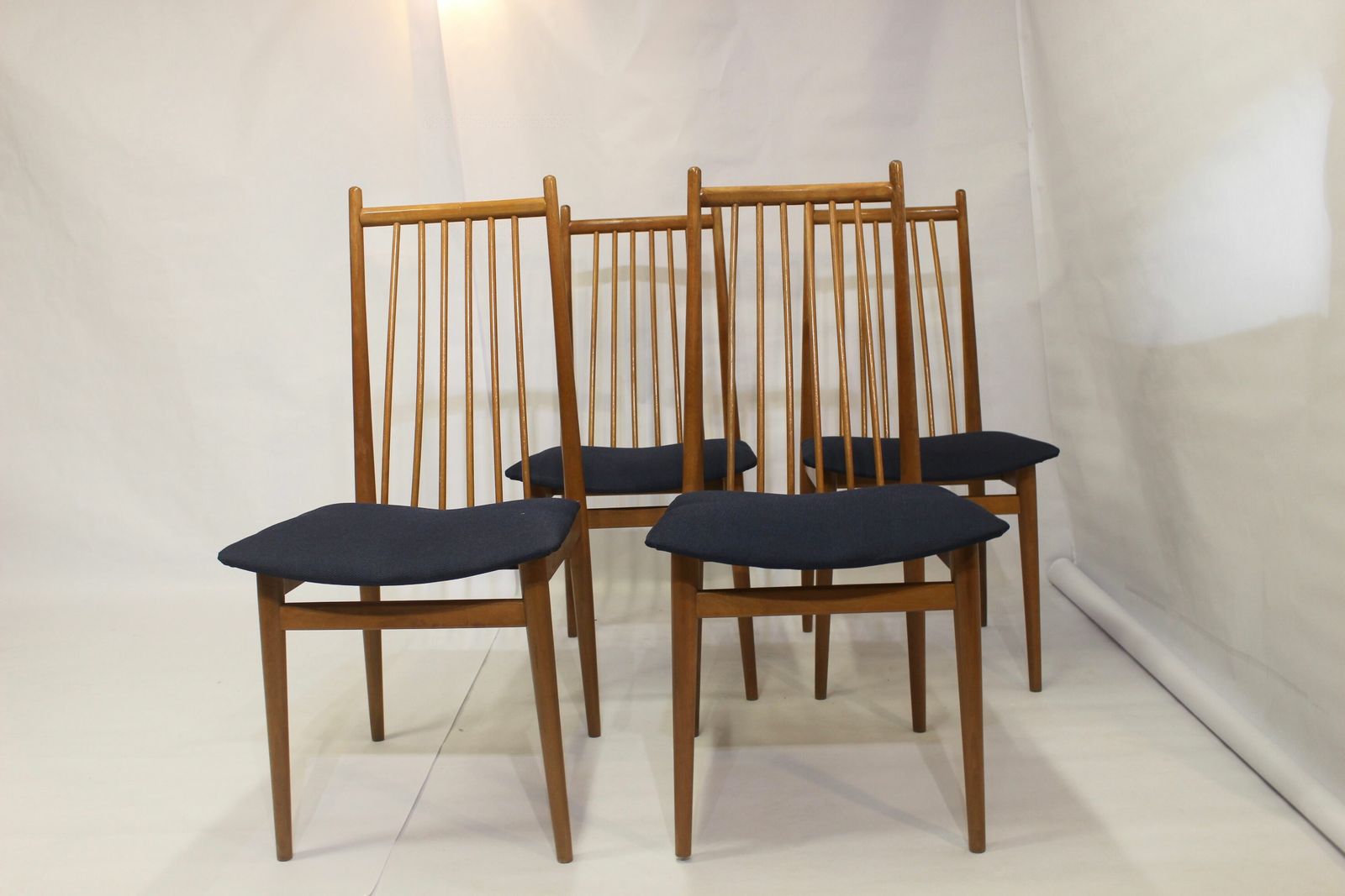 Set Of 4 Scandinavian Chairs From The 70s photo vinterior