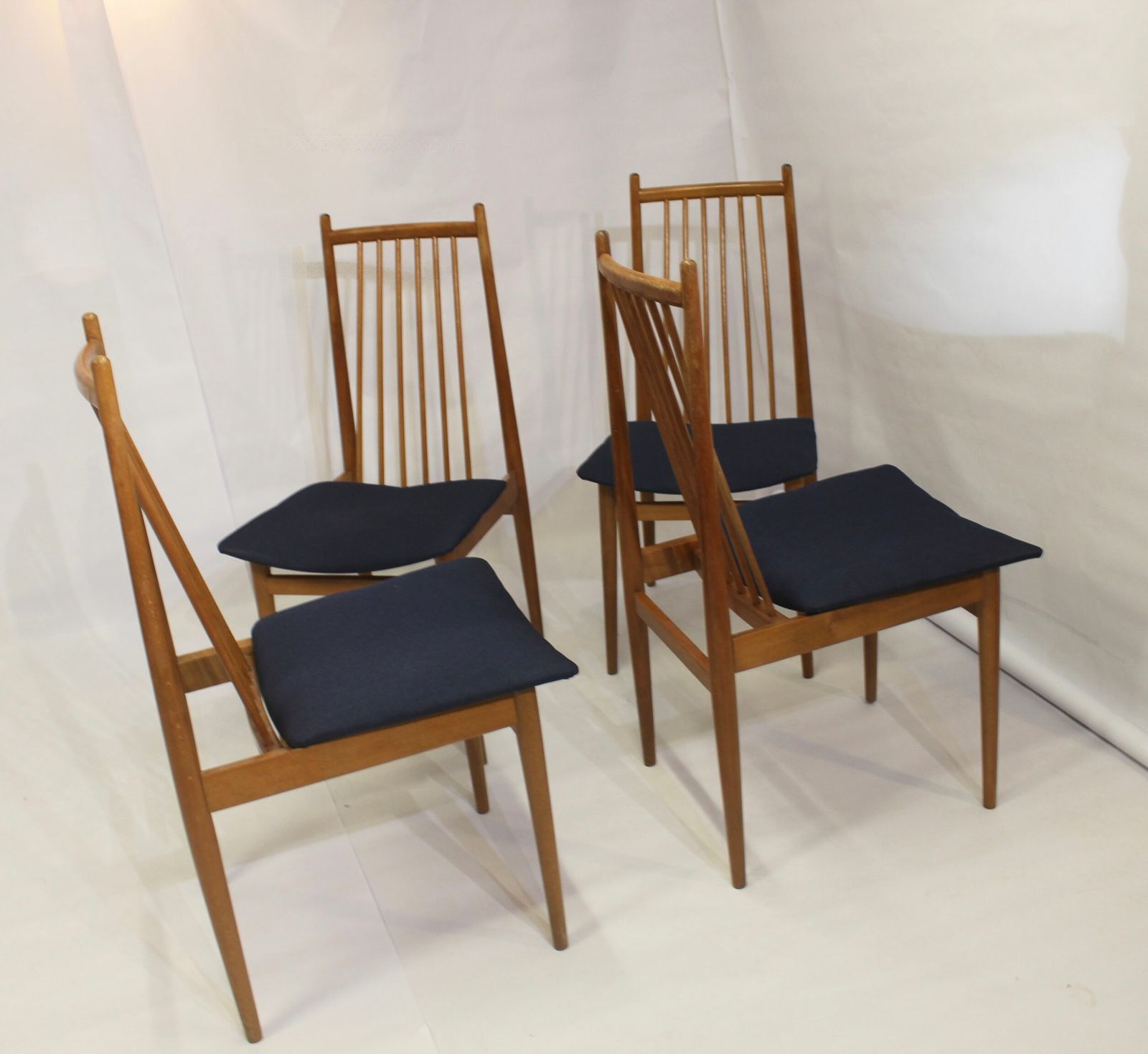 Set Of 4 Scandinavian Chairs From The 70s photo buy