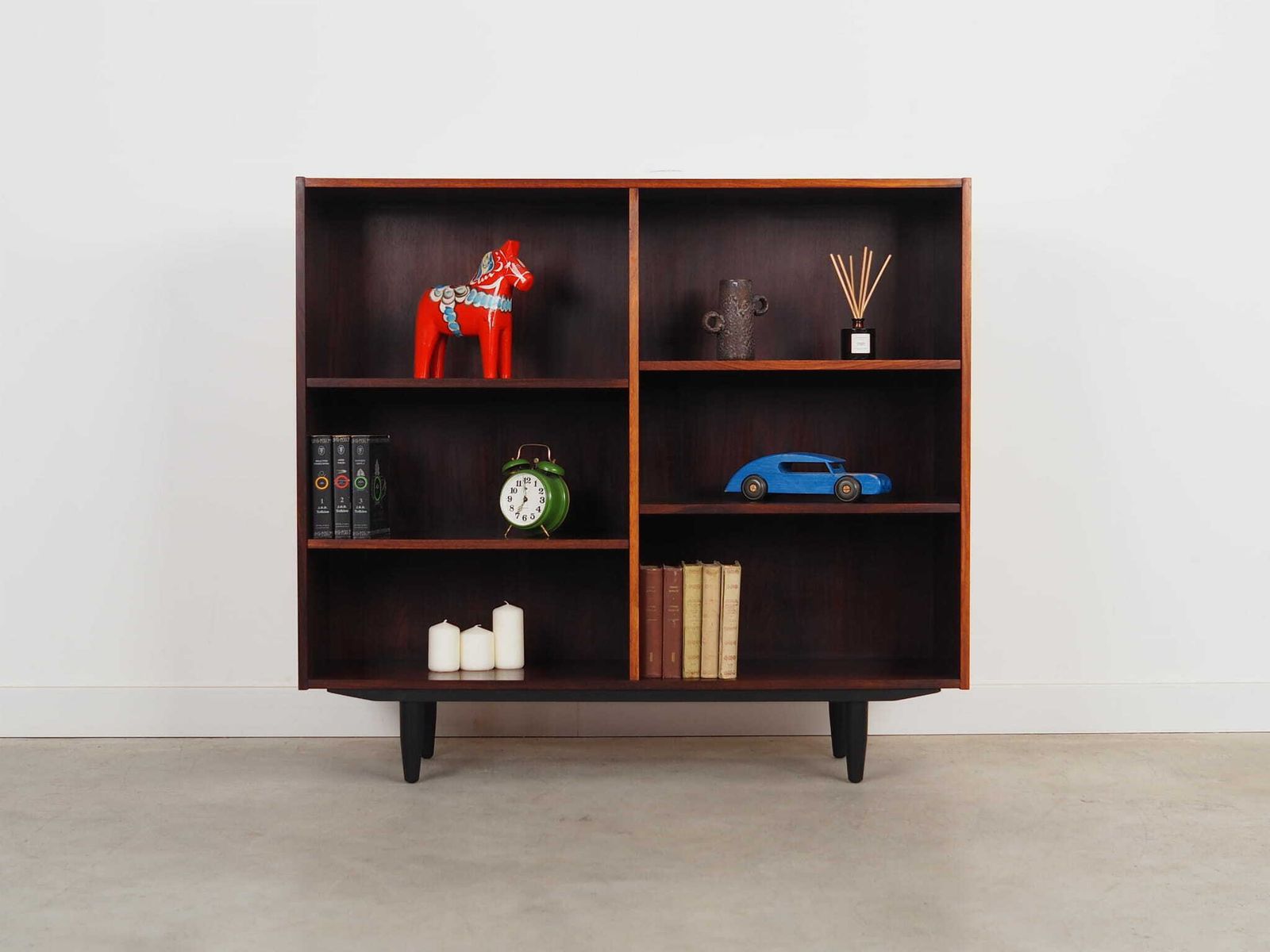 Vintage Bookcase, Danish Design, 1970s, Production: Denmark photo furniture
