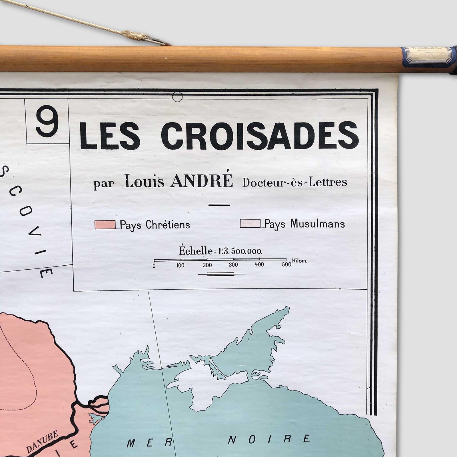 Wall Chart 'Crusades Of The Early Middle Ages' photo Art