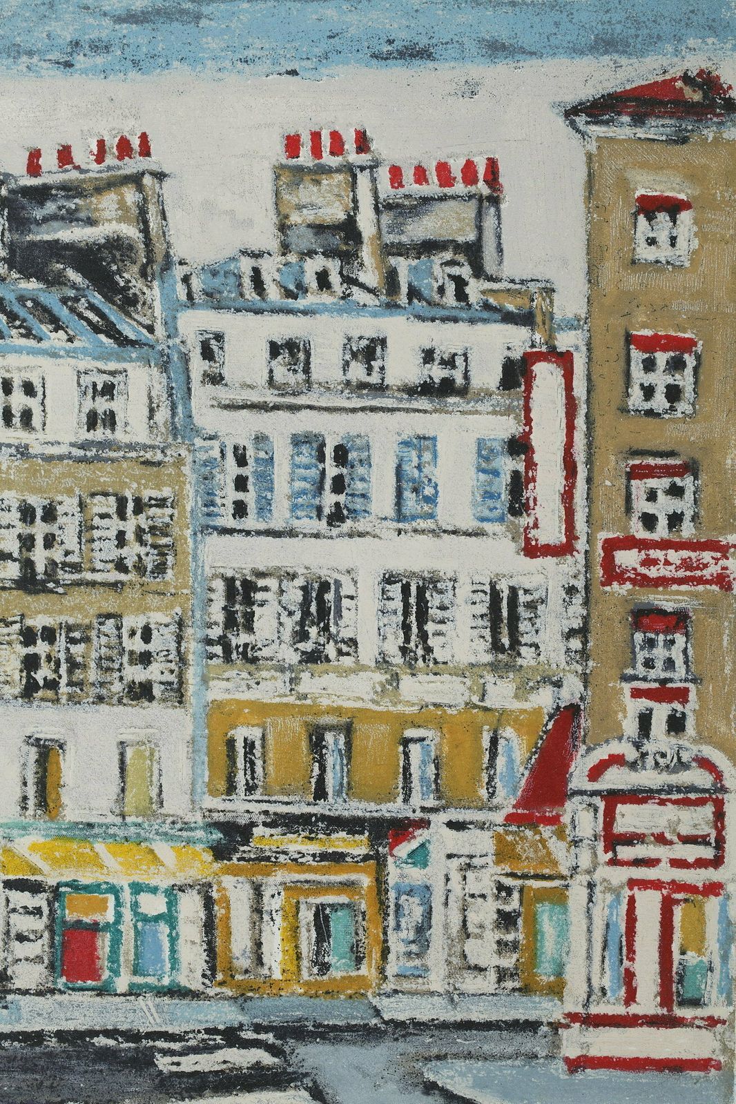 Four Engravings Of Orfeo Tamburi With The Districts Of Paris photo vinterior