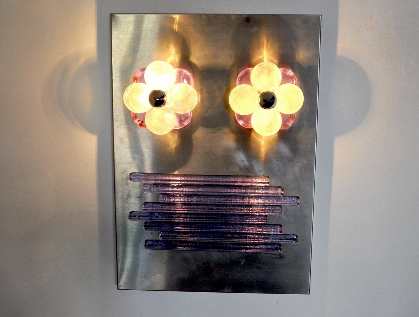 Poliarte Wall Lamp By Albano Poli, Italy, 1970s photo vintage