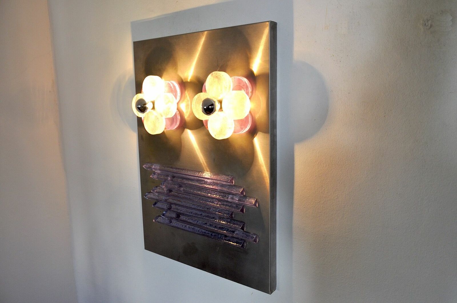 photo furniture Poliarte Wall Lamp By Albano Poli, Italy, 1970s