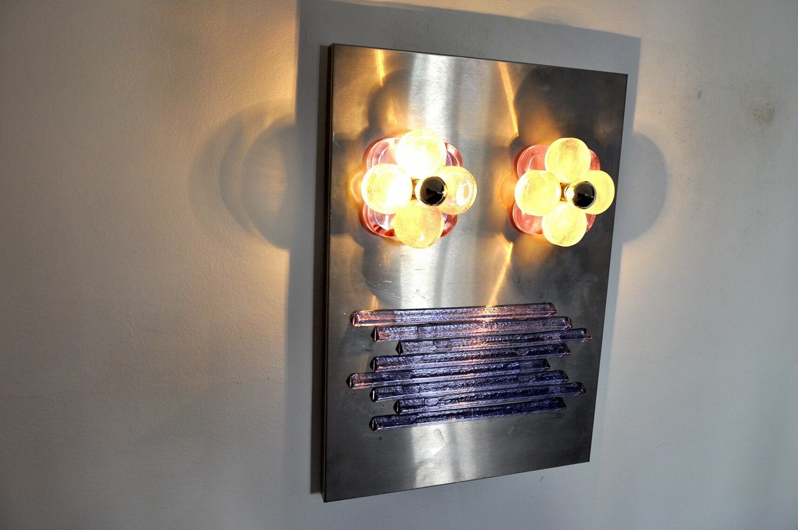 photo for sale Poliarte Wall Lamp By Albano Poli, Italy, 1970s