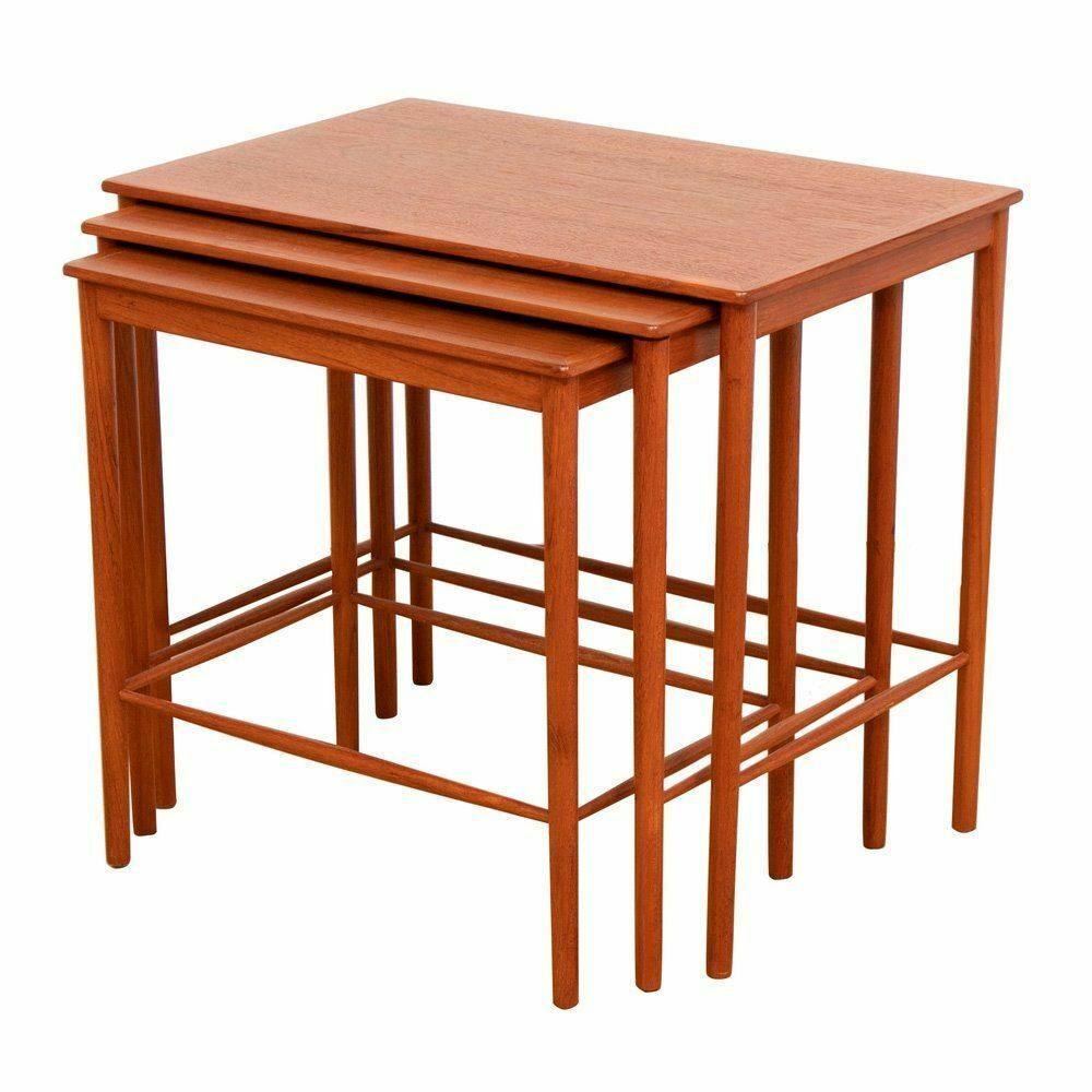 Danish Teak Nest Of Tables C.1980
