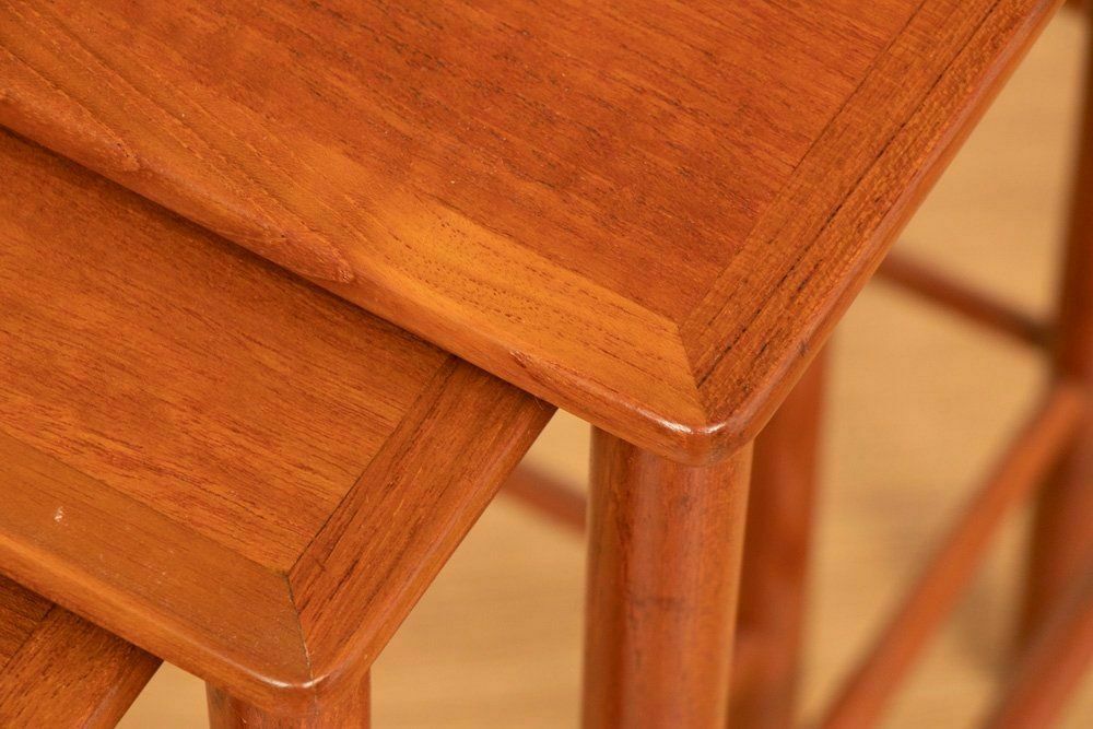 Danish Teak Nest Of Tables C.1980 photo 680.0