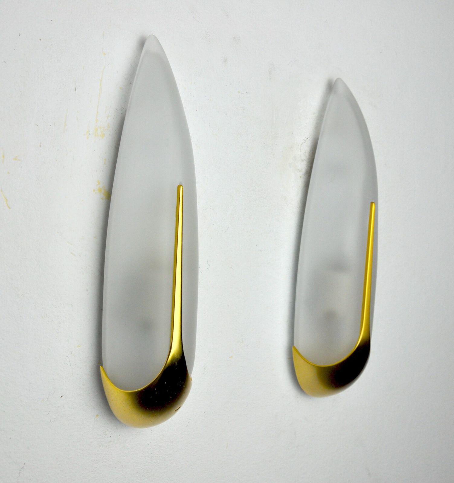 Pair Of "Ears Of Corn" Sconces Idearte Spain 1980 photo furniture