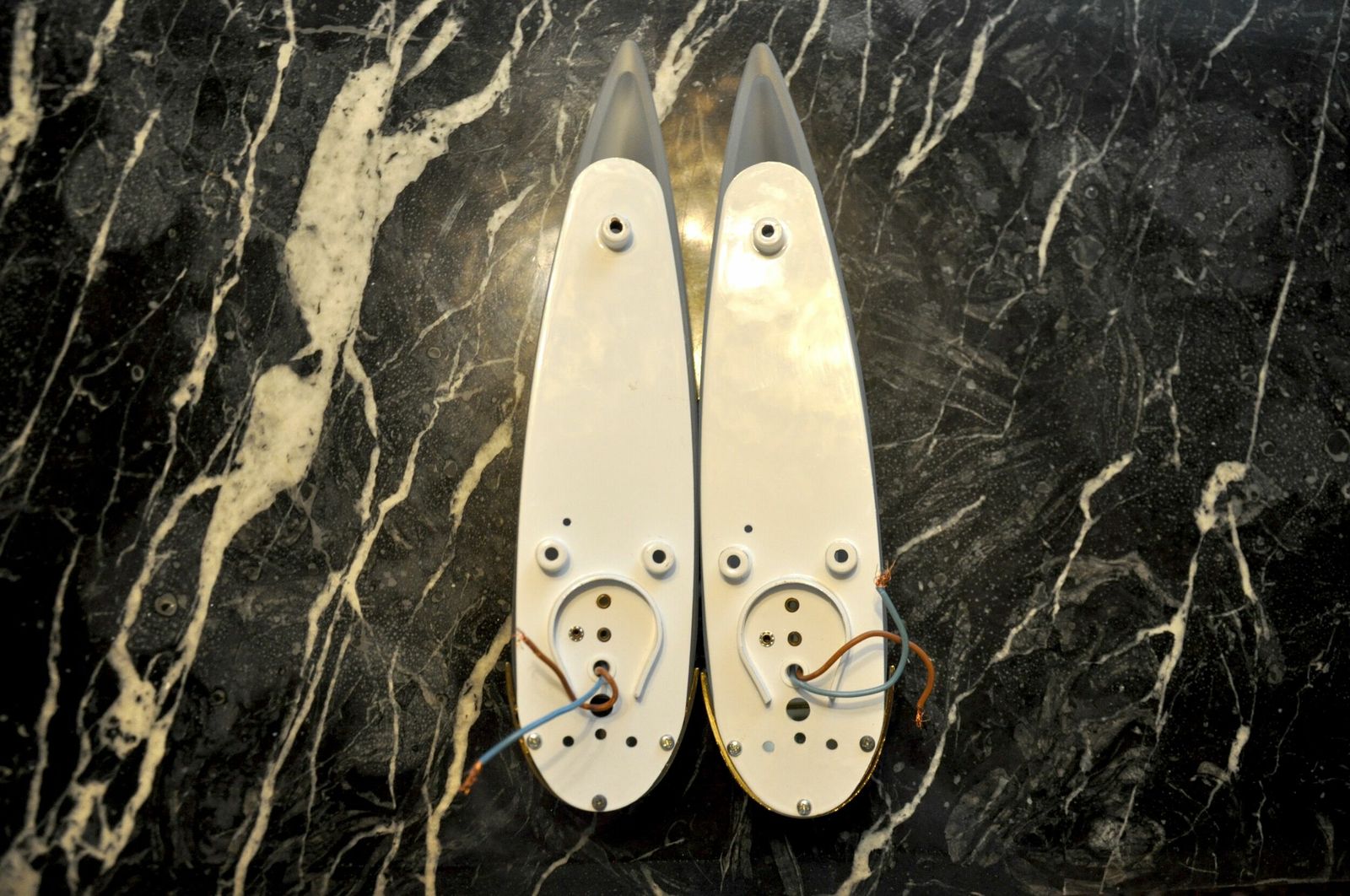 Pair Of "Ears Of Corn" Sconces Idearte Spain 1980 photo Lighting