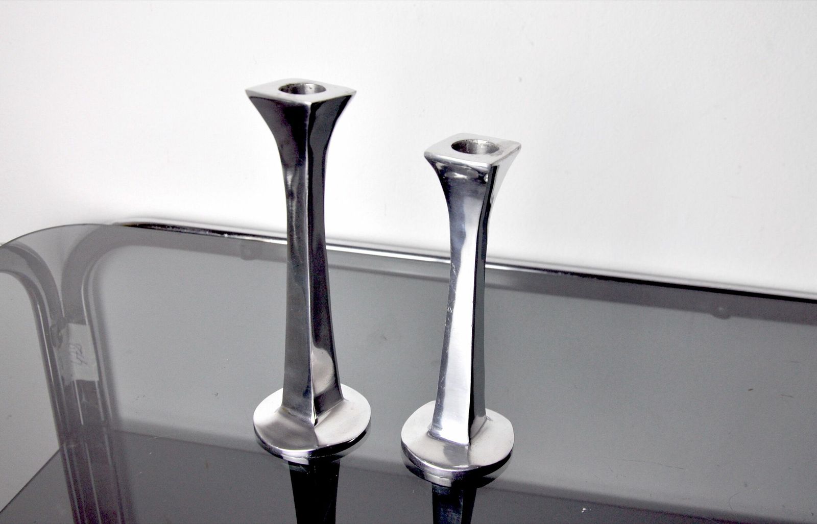 photo for sale Pair Of Candlesticks By Arte3, 1980, Spain
