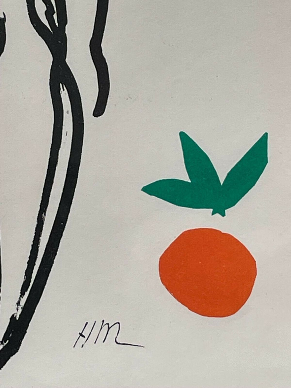 Henri Matisse "Nu Aux Oranges" Orignal Lithograph, Printed In 1954 By The Renowned Mourlot Freres, Paris photo for sale